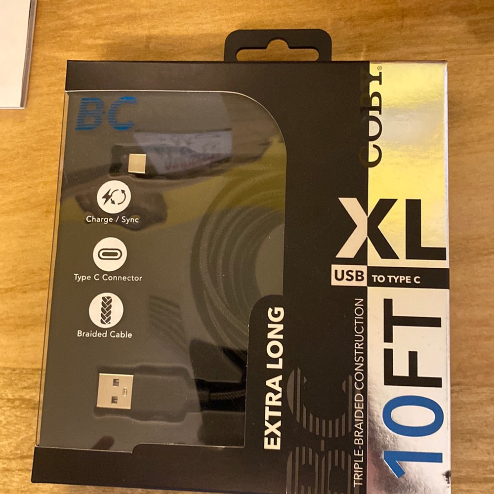 10ft Type C charger
